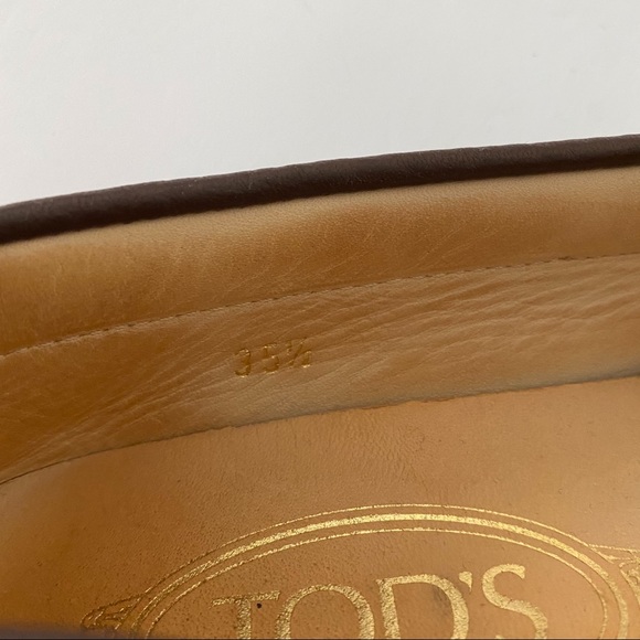 Tod's Slip On Moccasin Gommino Loafers Leather - Picture 6 of 7